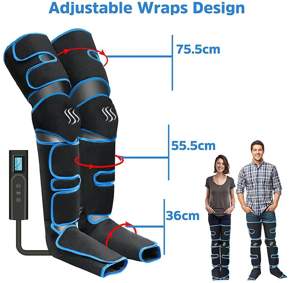 Lower-Body Comfort Device with Heat & Adjustable Air Pressure