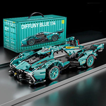 Supercar Building Block Kit – Premium 1:14 Scale Model for Enthusiasts