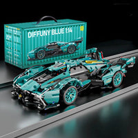 Supercar Building Block Kit – Premium 1:14 Scale Model for Enthusiasts