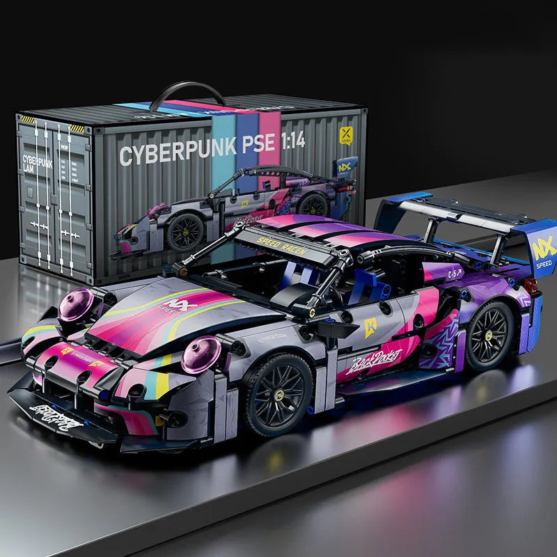 Supercar Building Block Kit – Premium 1:14 Scale Model for Enthusiasts