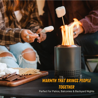 Bring the Campfire Anywhere — Portable Smokeless Fire Pit for Every Moment