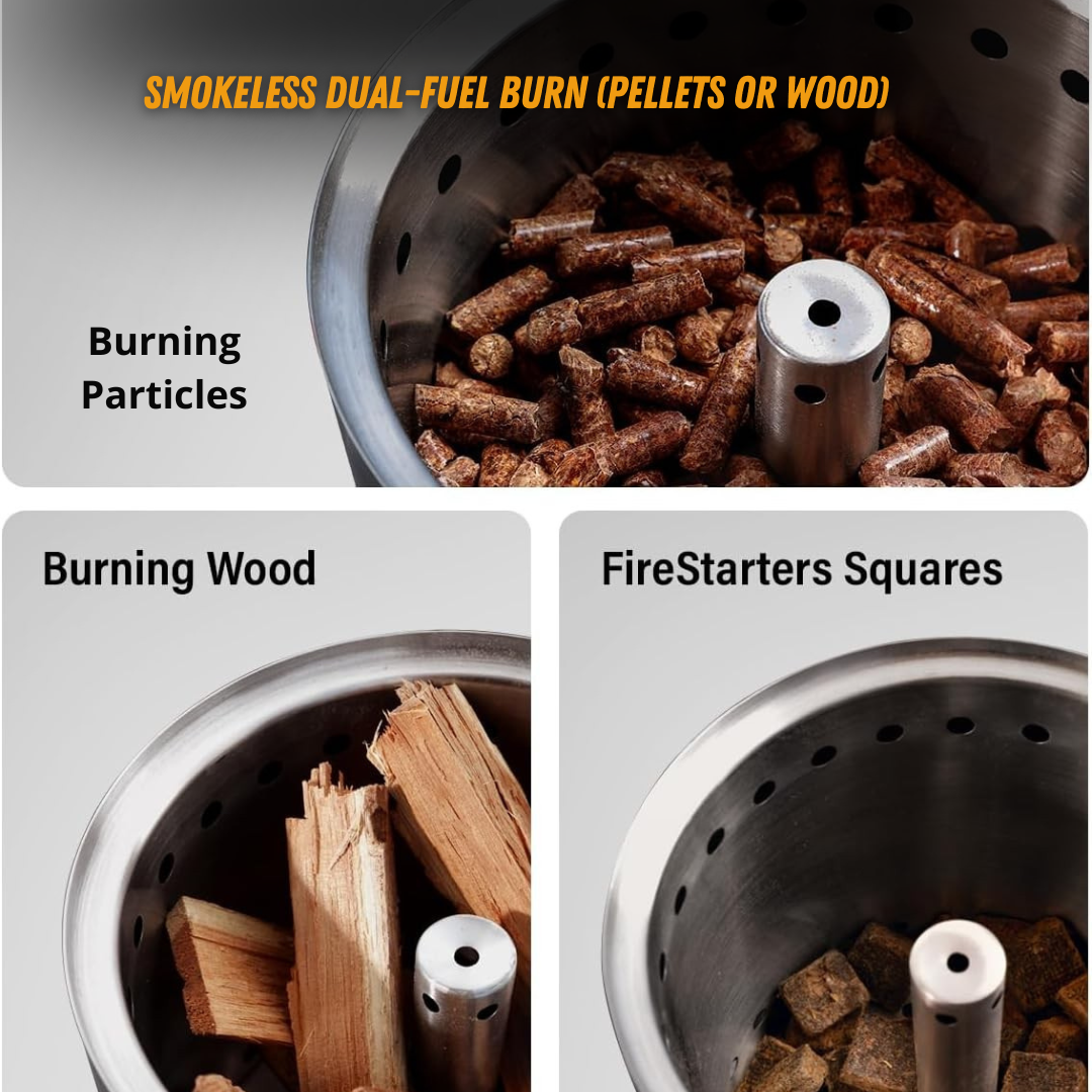 Bring the Campfire Anywhere — Portable Smokeless Fire Pit for Every Moment