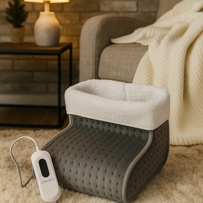 Under-Desk Heated Foot Warmer — Warm Your Feet, Not The Whole Room