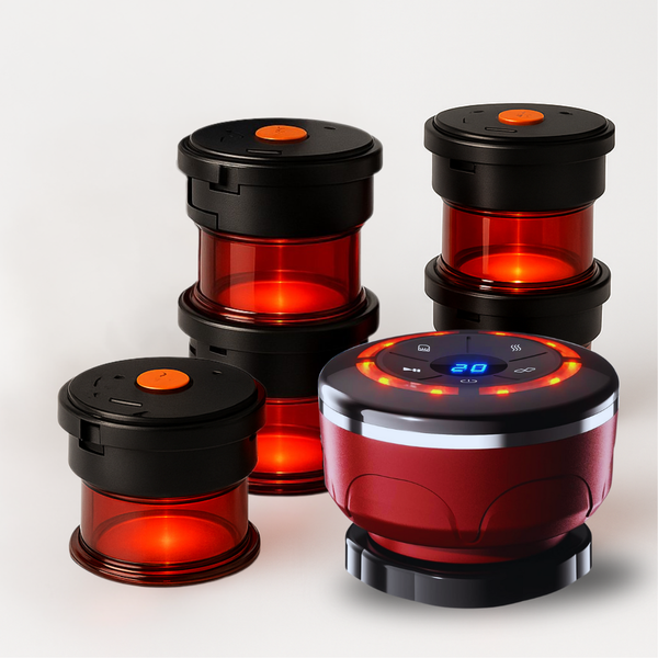 Smart Cupping Massager with Heat – Deep Tissue Relaxation | Home Wellness Device