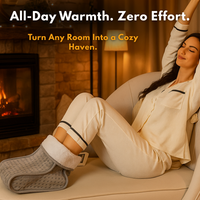 Under-Desk Heated Foot Warmer — Warm Your Feet, Not The Whole Room