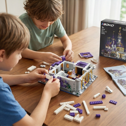 Luxury Palace Building Block Set – Premium Architectural Model for Adults