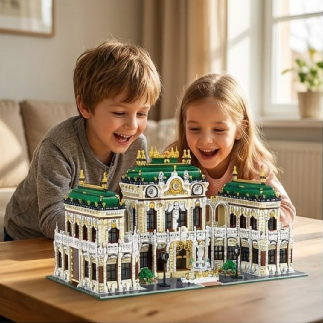 Luxury Palace Building Block Set – Premium Architectural Model for Adults