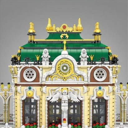 Luxury Palace Building Block Set – Premium Architectural Model for Adults