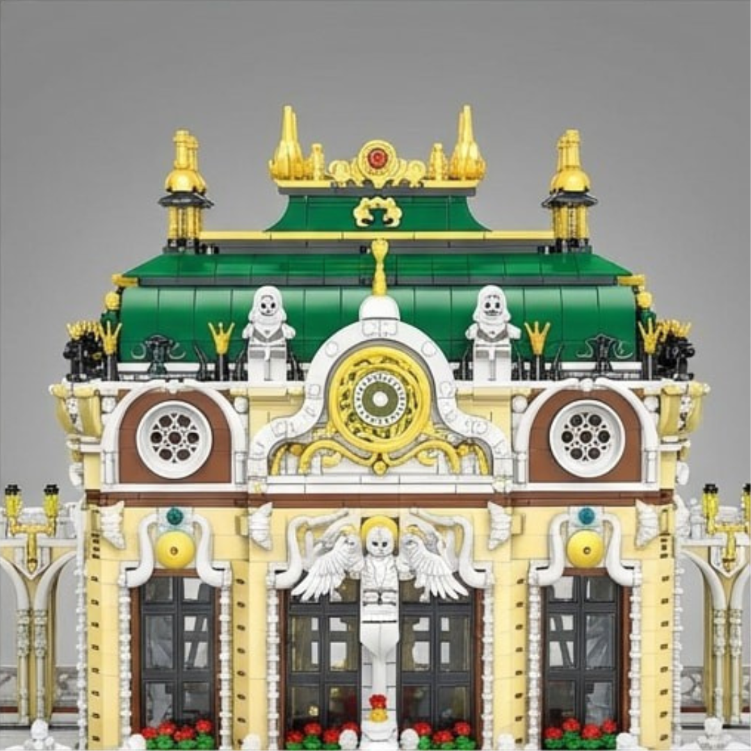 Luxury Palace Building Block Set – Premium Architectural Model for Adults