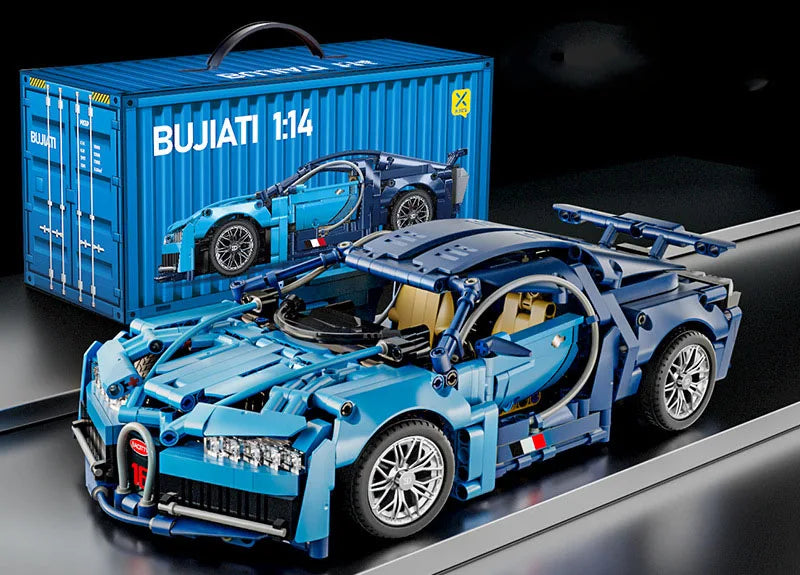 Supercar Building Block Kit – Premium 1:14 Scale Model for Enthusiasts