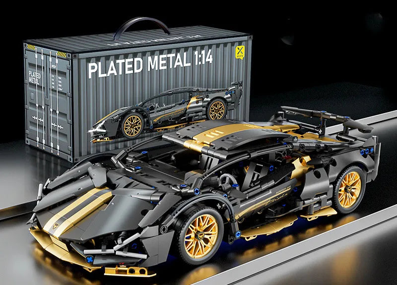 Supercar Building Block Kit – Premium 1:14 Scale Model for Enthusiasts