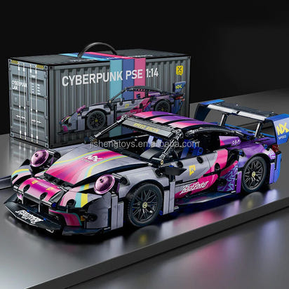 Supercar Building Block Kit – Premium 1:14 Scale Model for Enthusiasts