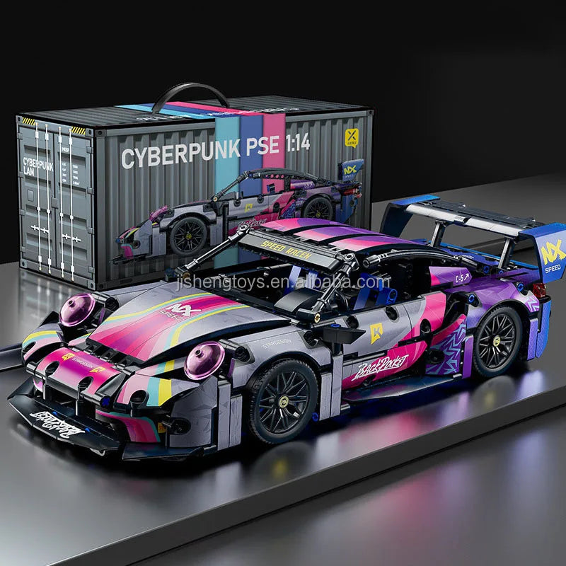 Supercar Building Block Kit – Premium 1:14 Scale Model for Enthusiasts