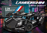 Supercar Building Block Kit – Premium 1:14 Scale Model for Enthusiasts