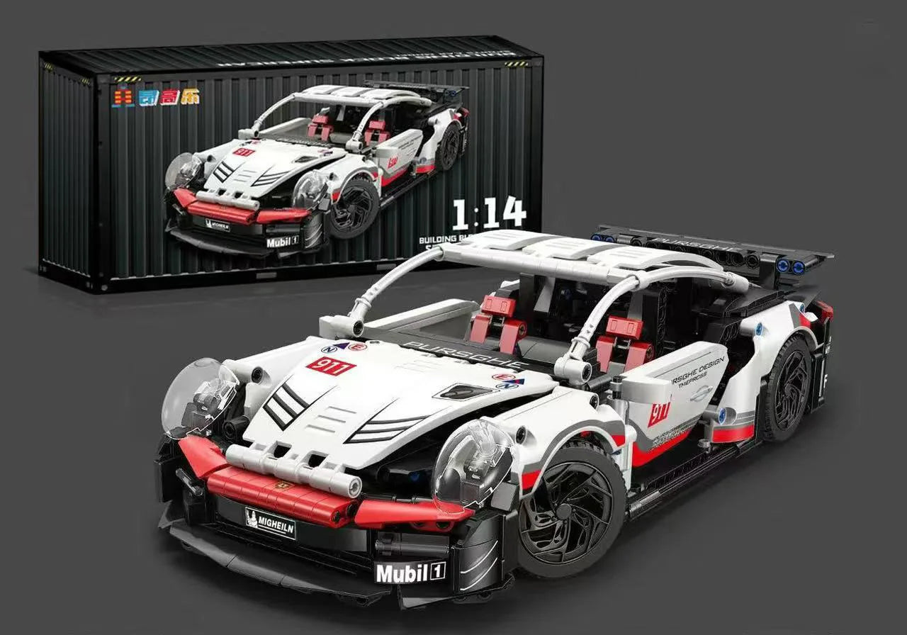 Supercar Building Block Kit – Premium 1:14 Scale Model for Enthusiasts