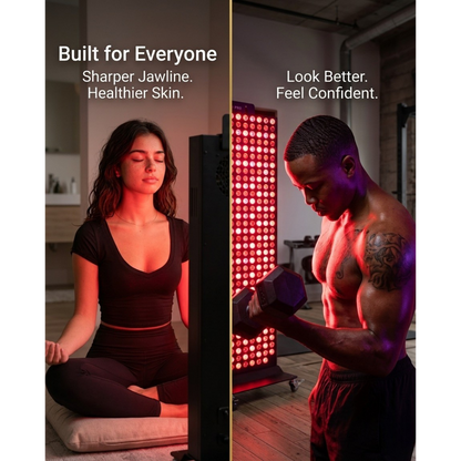 Dual Chip Red Light Therapy Panel for Skin, Recovery & Full Body Use- Dual Chip Red Light Therapy Panel for Skin, Recovery & Full Body Use