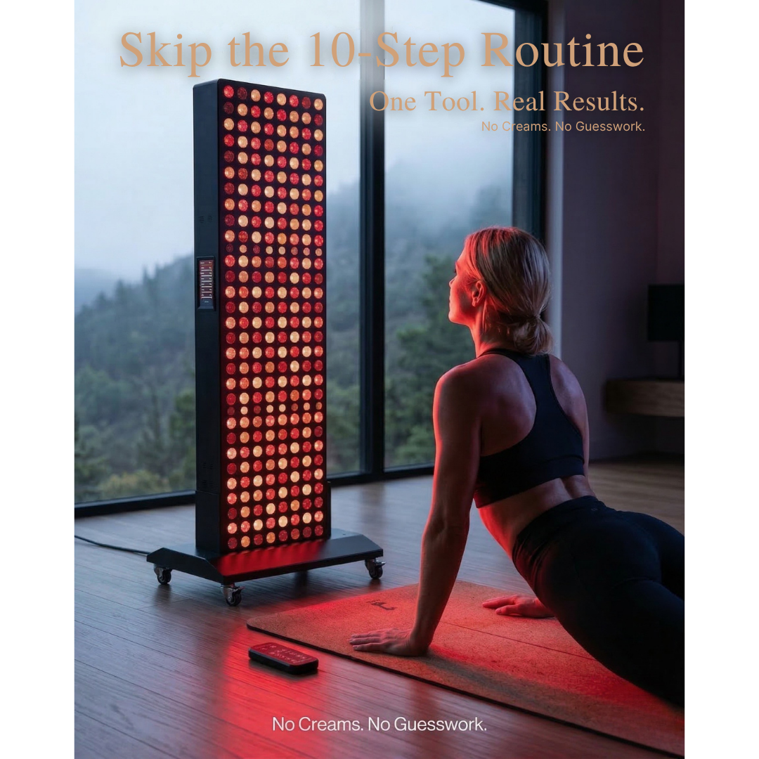 Dual Chip Red Light Therapy Panel for Skin, Recovery & Full Body Use- Dual Chip Red Light Therapy Panel for Skin, Recovery & Full Body Use