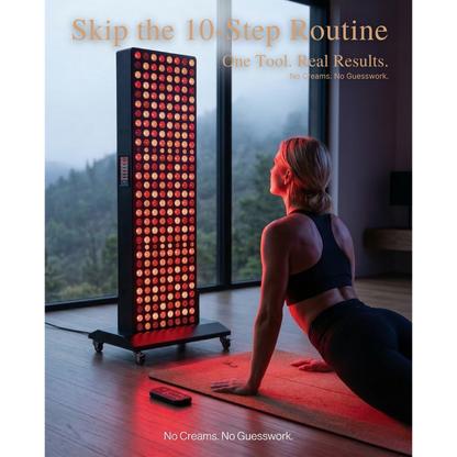 Dual Chip Red Light Therapy Panel for Skin, Recovery & Full Body Use- Dual Chip Red Light Therapy Panel for Skin, Recovery & Full Body Use
