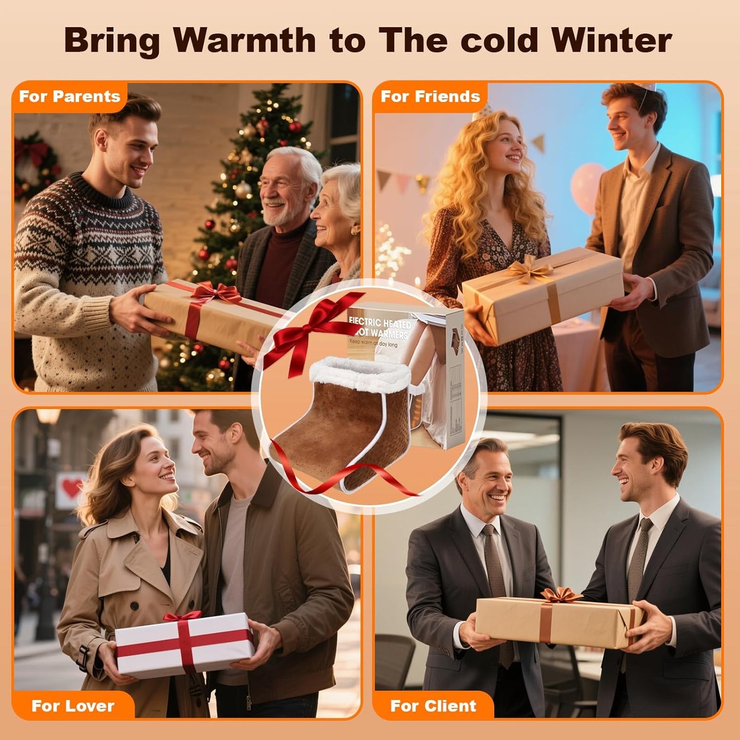 Under-Desk Heated Foot Warmer — Warm Your Feet, Not The Whole Room