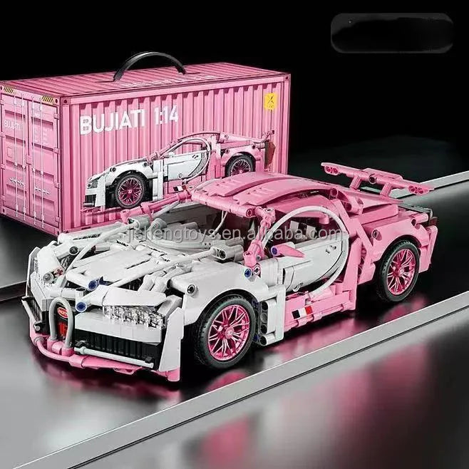 Supercar Building Block Kit – Premium 1:14 Scale Model for Enthusiasts