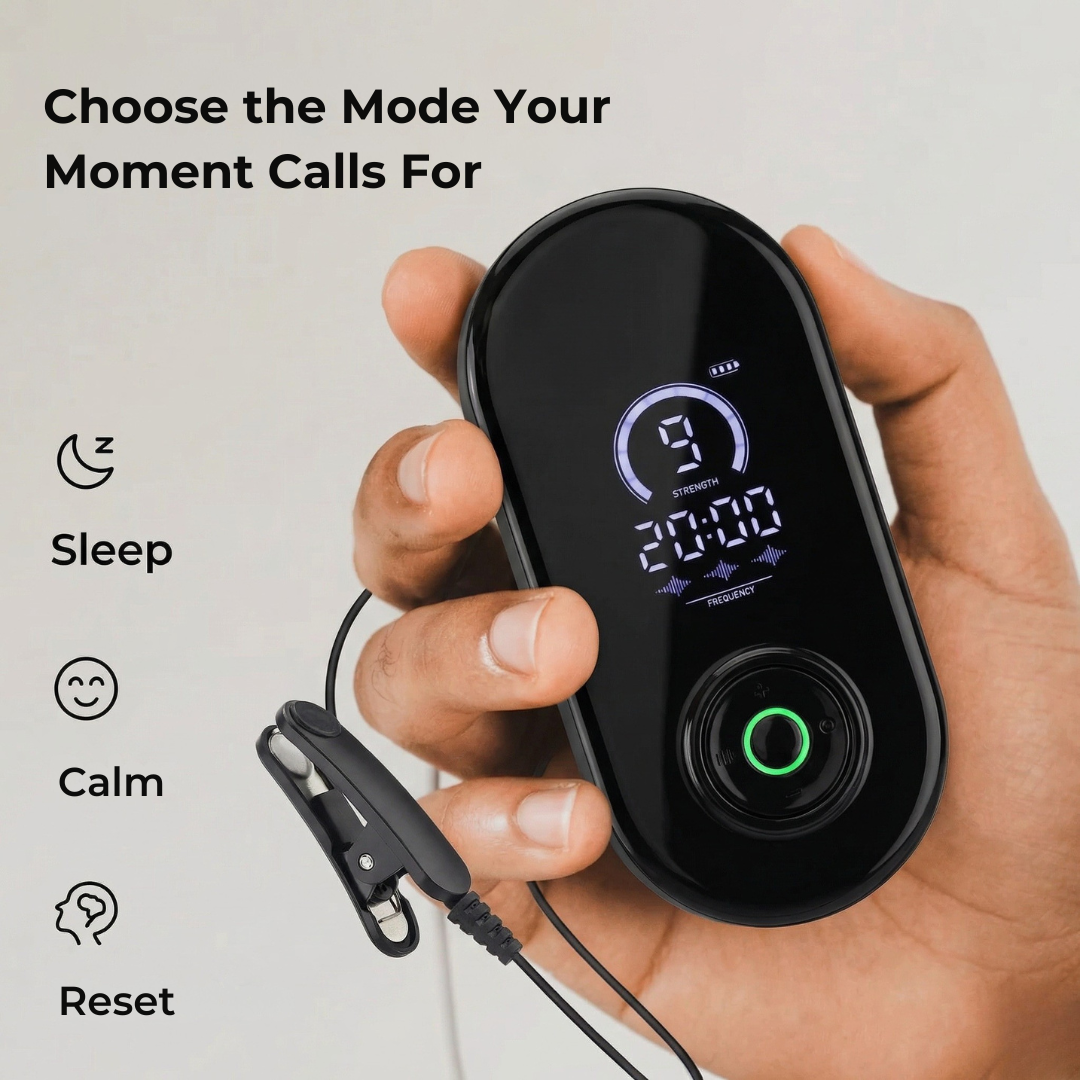 Ear Clip Relaxation Device for Sleep Routine, Calm Nights & Stress Relief Support