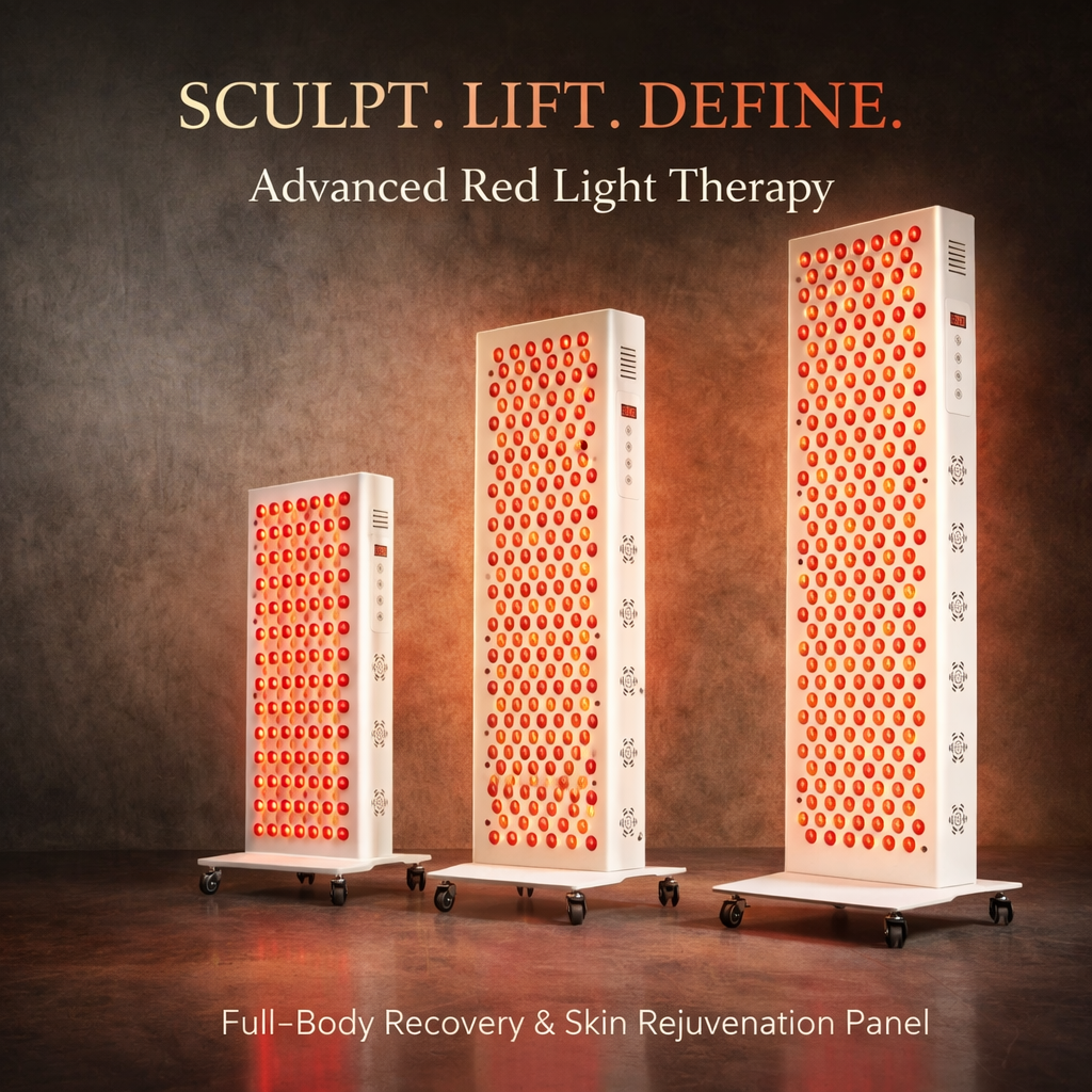 Dual Chip Red Light Therapy Panel for Skin, Recovery & Full Body Use- Dual Chip Red Light Therapy Panel for Skin, Recovery & Full Body Use