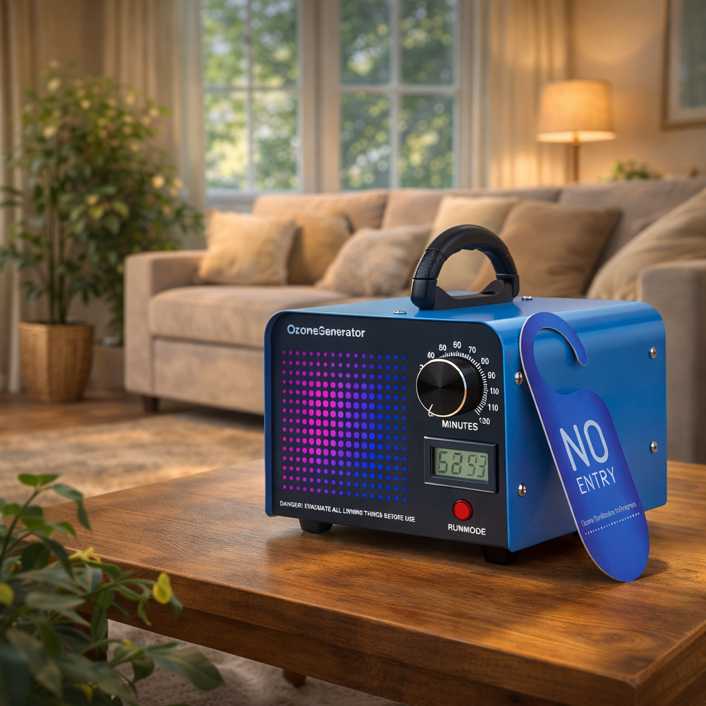 Ozone Generator for Odor Removal – High Capacity 60,000mg/h (Home, Car, Smoke & Pet Smell)