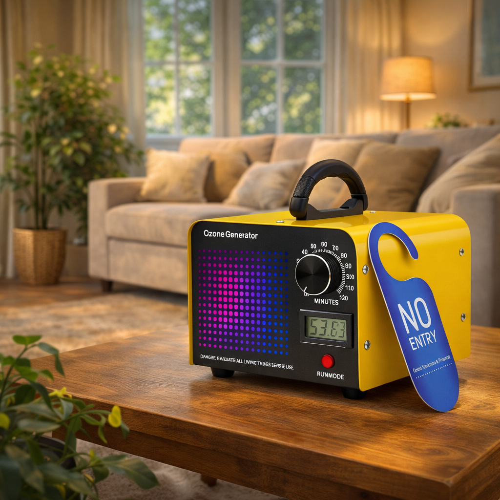 Ozone Generator for Odor Removal – High Capacity 60,000mg/h (Home, Car, Smoke & Pet Smell)