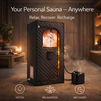 Portable Infrared Sauna Tent for Home – Full Body Recovery & Relaxation System