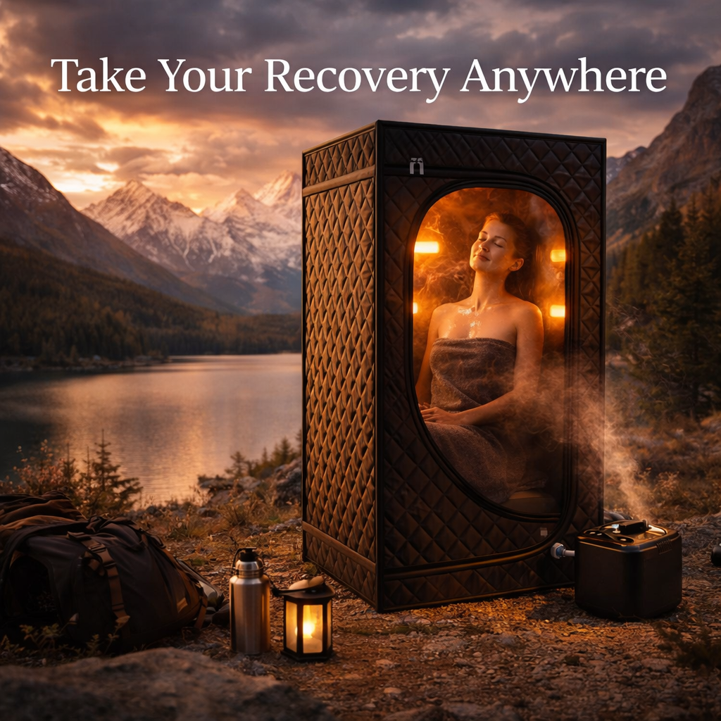 Portable Infrared Sauna Tent for Home – Full Body Recovery & Relaxation System