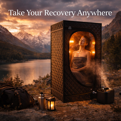 Portable Infrared Sauna Tent for Home – Full Body Recovery & Relaxation System
