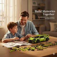 Supercar Building Block Kit – Premium 1:14 Scale Model for Enthusiasts
