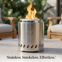 Bring the Campfire Anywhere — Portable Smokeless Fire Pit for Every Moment