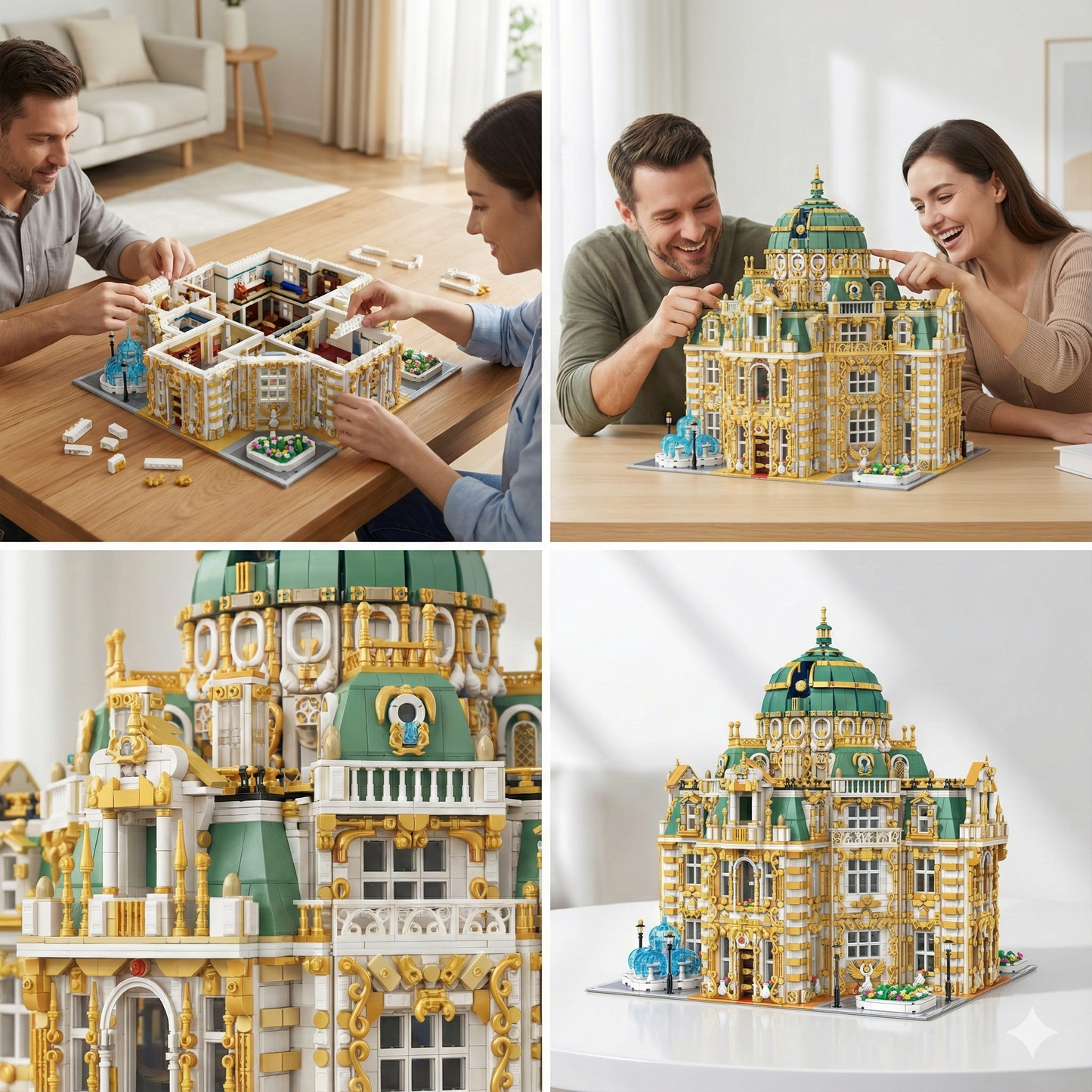 Luxury Architectural Building Block Set – Premium Architectural Model for Adults