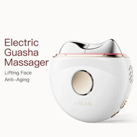 N Electric Guasha Massager EMS Face Lifting Anti-aging Remove Edema Firming Skin Clod Heat Scraping Skincare Beauty Device