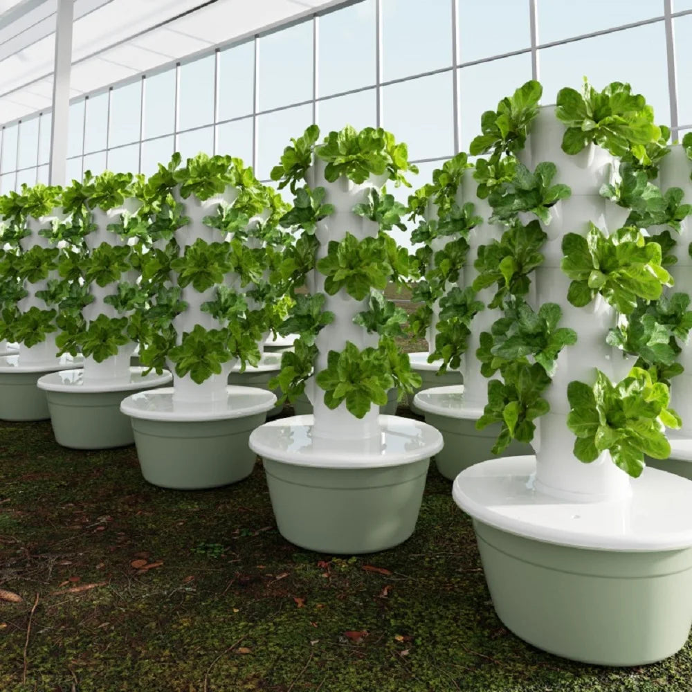 Hydroponic Tower Growing System for Home – Indoor Vertical Garden (28 Plants)