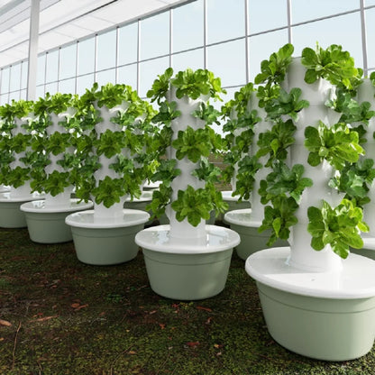 Hydroponic Tower Growing System for Home – Indoor Vertical Garden (28 Plants)