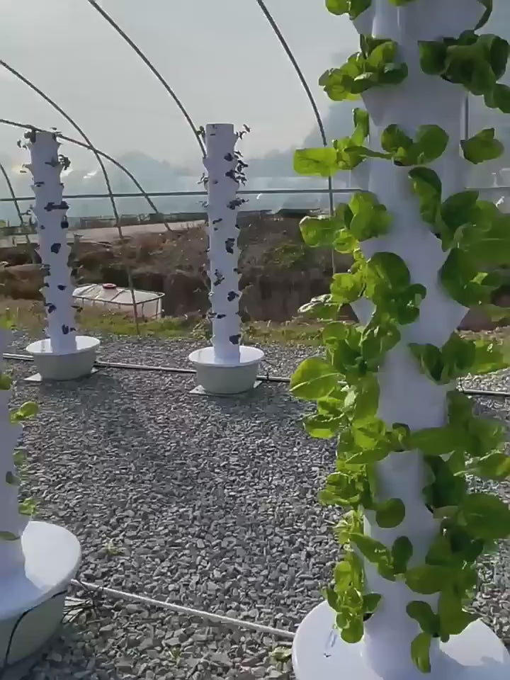 Hydroponic Tower Growing System for Home – Indoor Vertical Garden (28 Plants) video