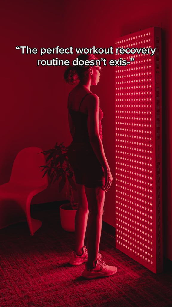 Dual Chip Red Light Therapy Panel for Skin, Recovery & Full Body Use- Dual Chip Red Light Therapy Panel for Skin, Recovery & Full Body Use video